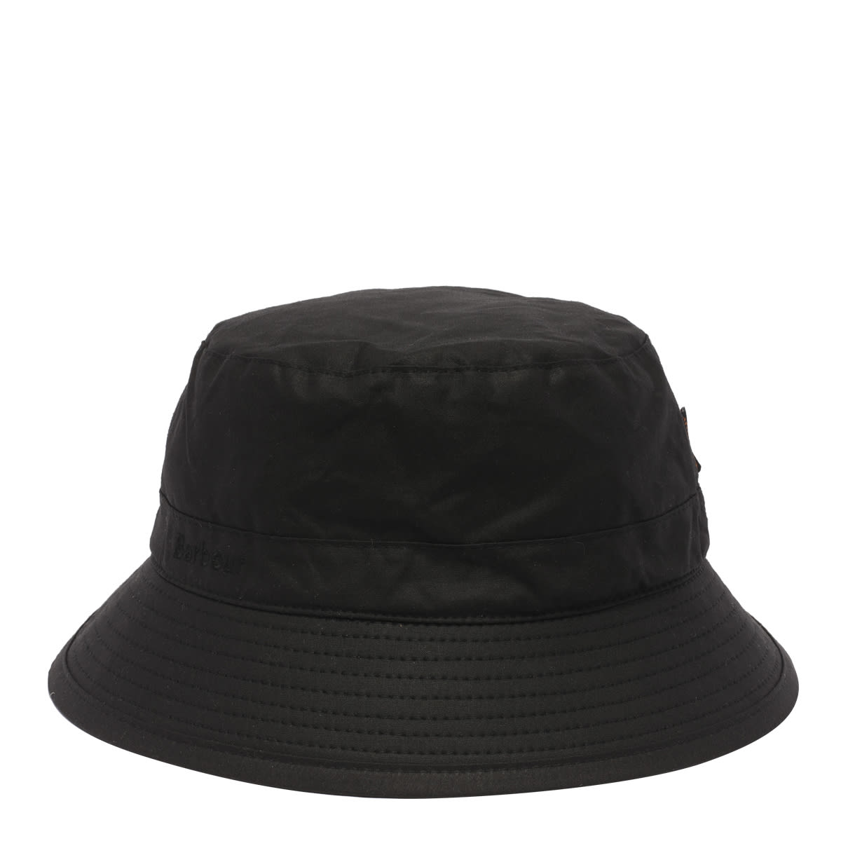 Barbour Wax Bucket Hats In Green Cotton In Black