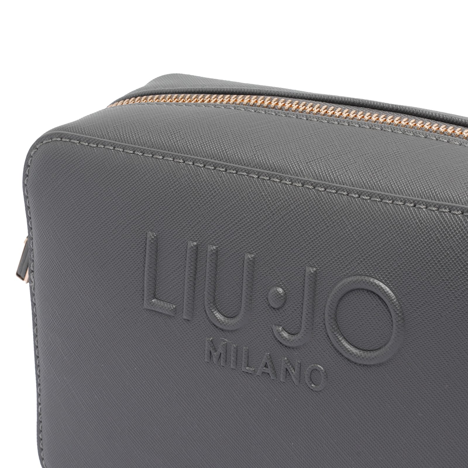 Liu •jo Versatile Shoulder Bag Adjustable Strap In Gray
