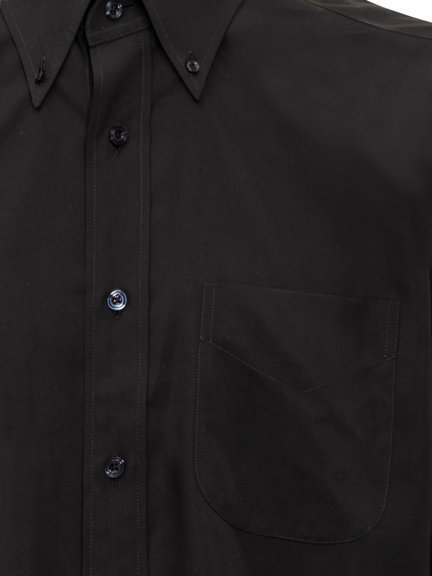 Shop Tom Ford Fluid Shirt In Black