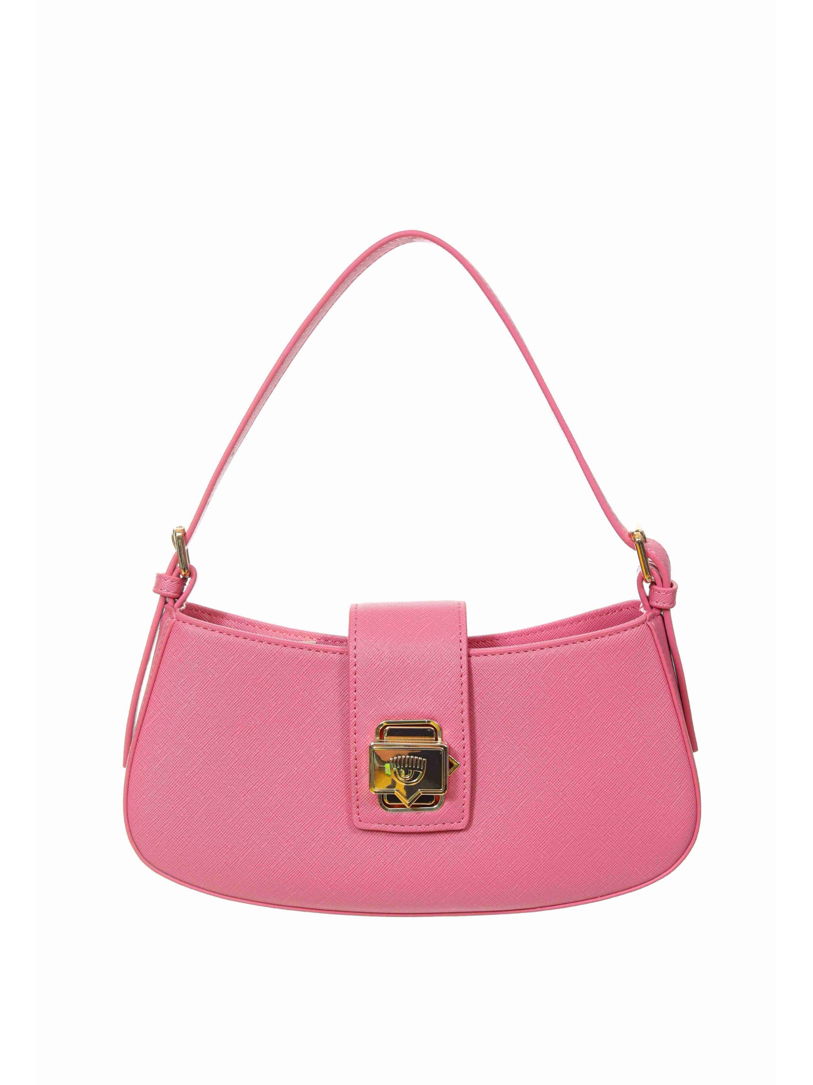 Chiara Ferragni Pink Shoulder Bag