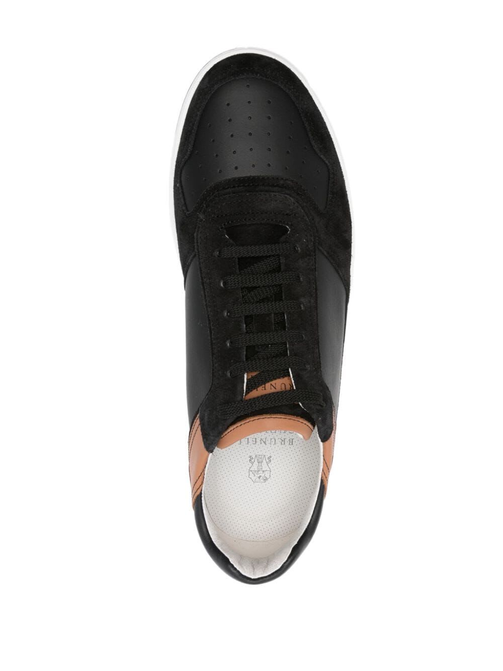 Shop Brunello Cucinelli Classic Sneakers In Black