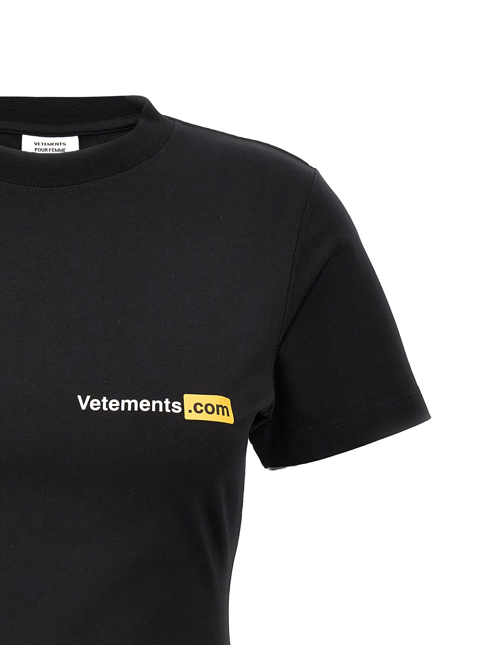 Shop Vetements Xxxlogo T-shirt In Black