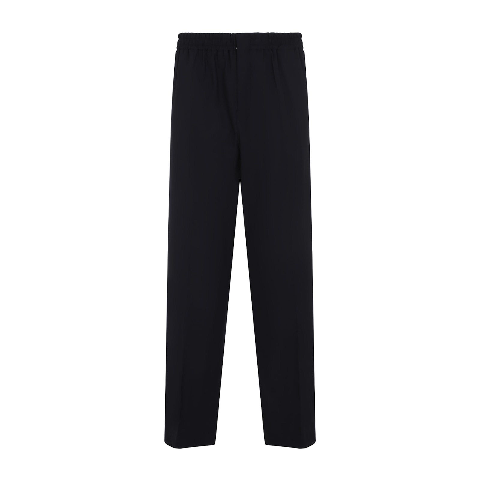 Bottega Veneta Fine Wool Pants In Black