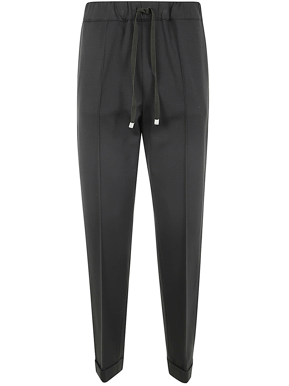 Shop Liviana Conti Straight Leg Trousers In Green