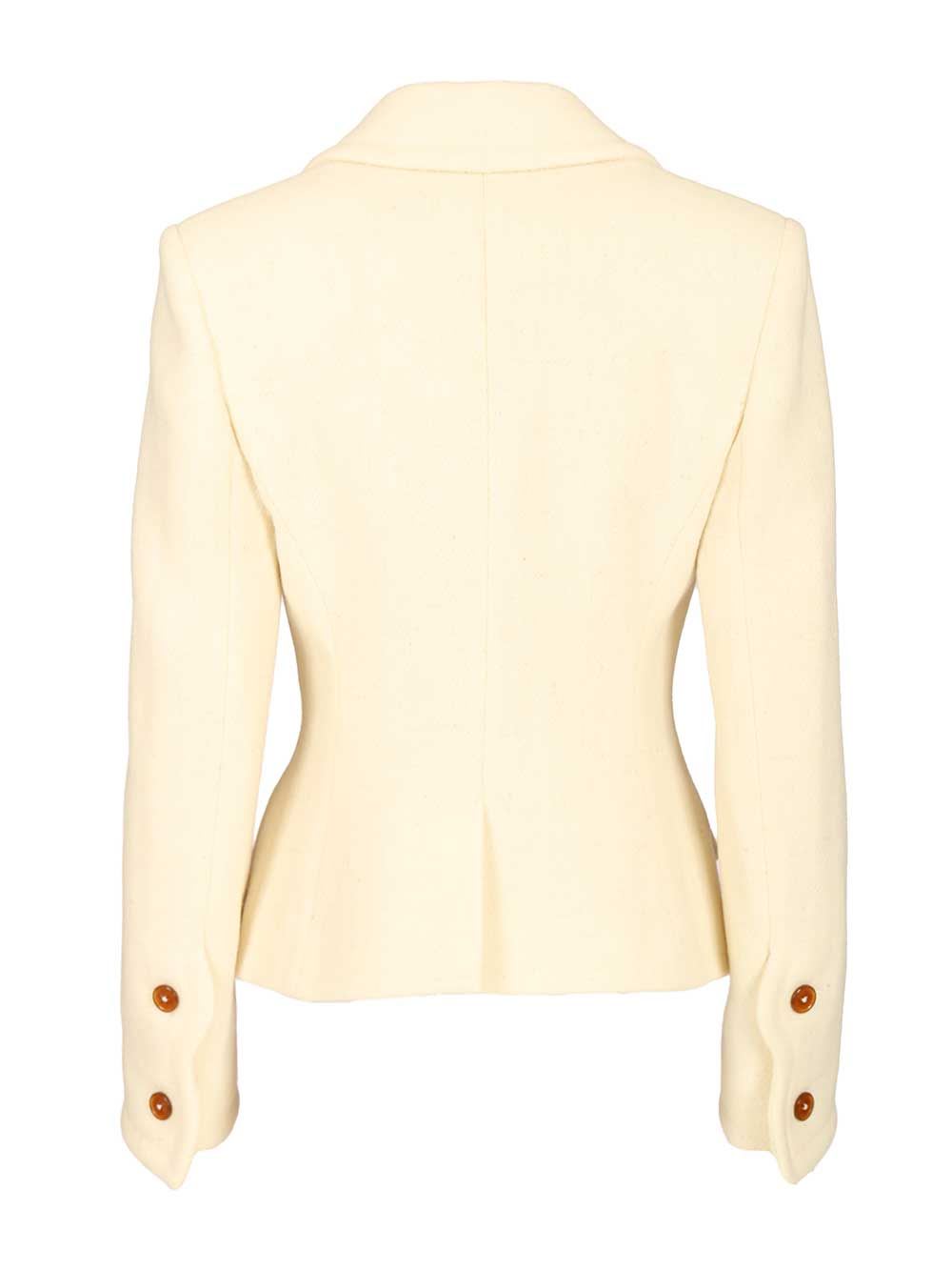 Vivienne Westwood Georgia Jacket Jackets White In Pink