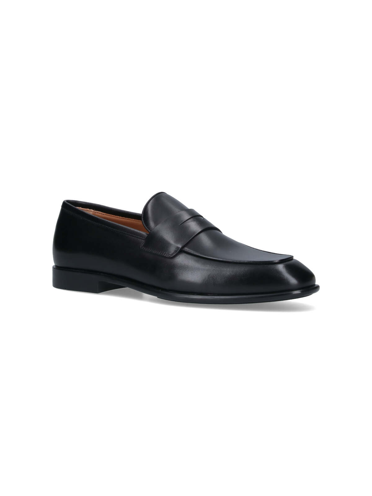 Shop Ferragamo Classic Loafers In Black
