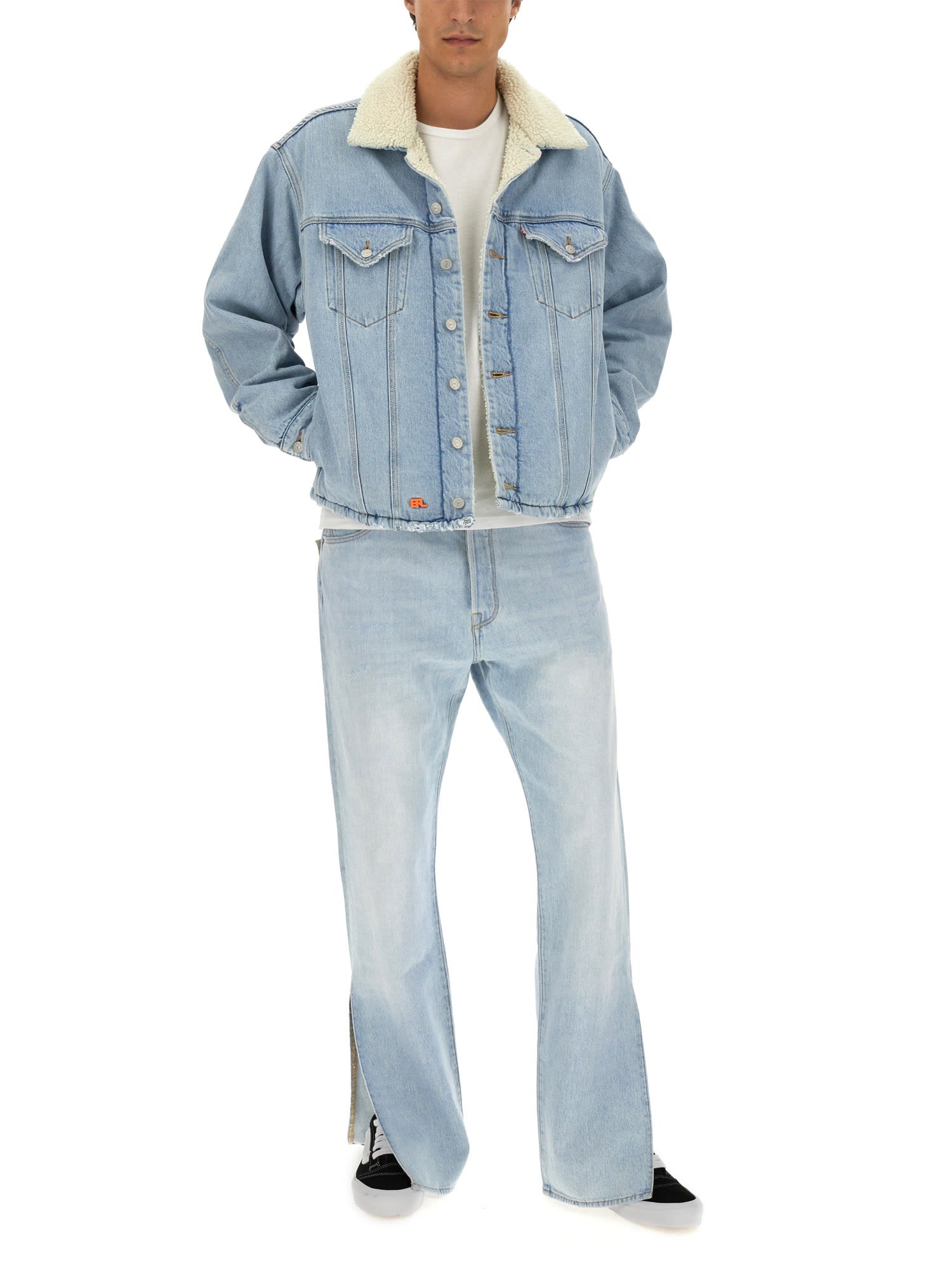 Shop Erl Levis Jeans X In Blu