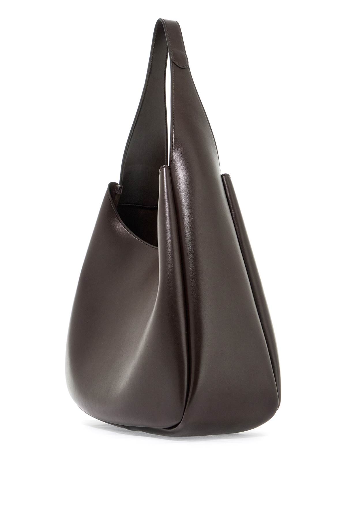 Shop Stella Mccartney Square Stella Logo Tote Bag In Chocolate Brown (brown)