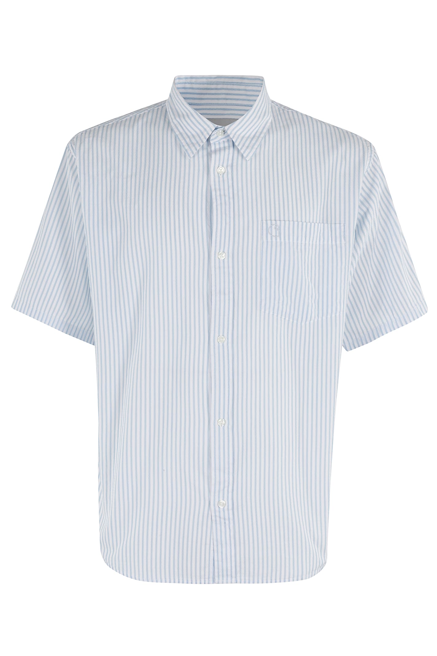 Carhartt Ss Phelps Shirt In Blue