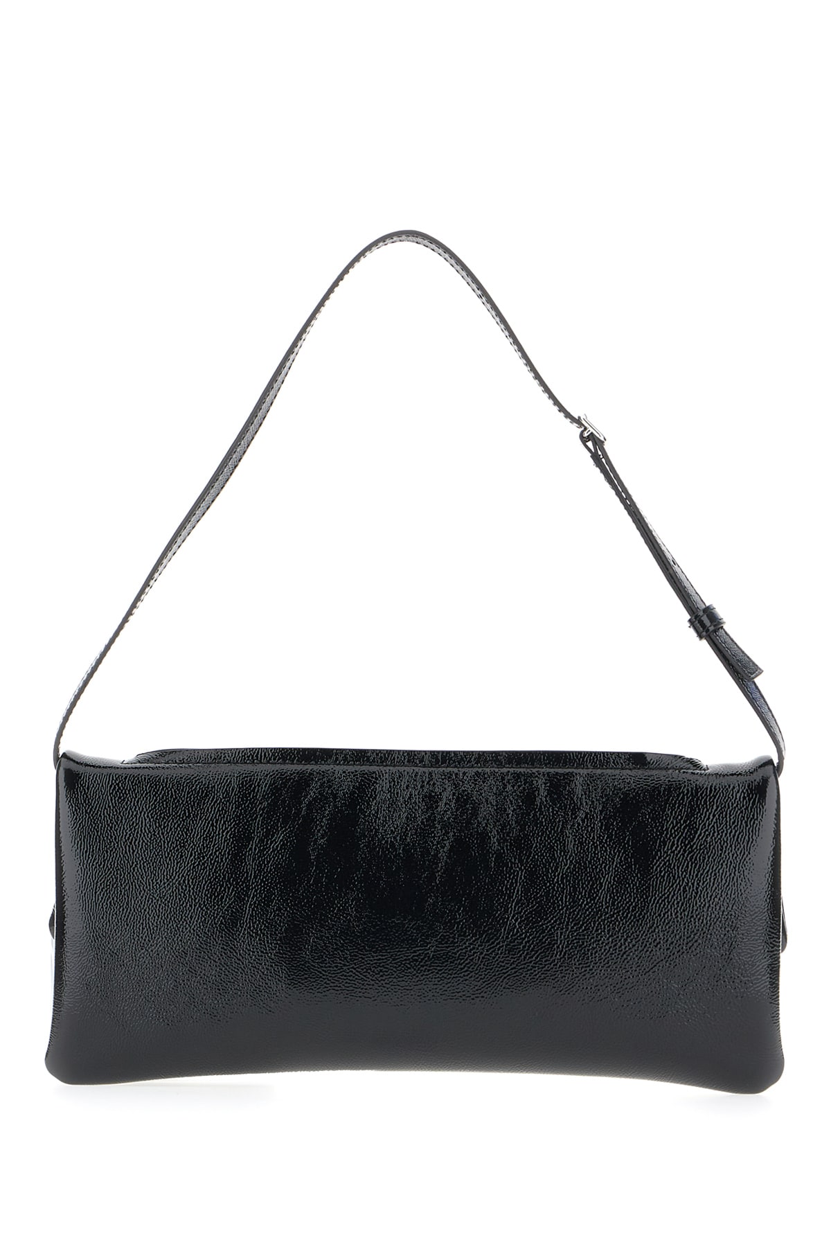 Courrèges Black Leather Handbag In Black