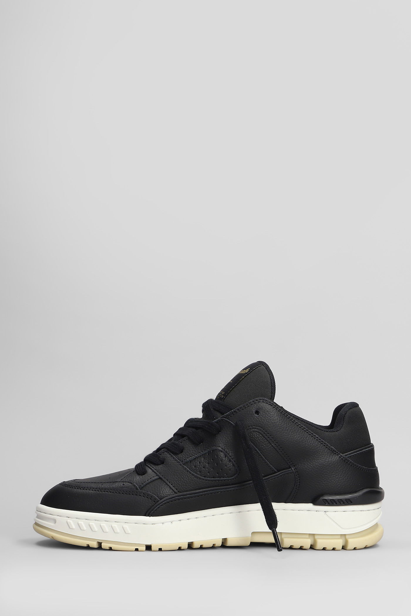 Axel Arigato Area Lo Sneaker Sneakers In Black Leather In Black