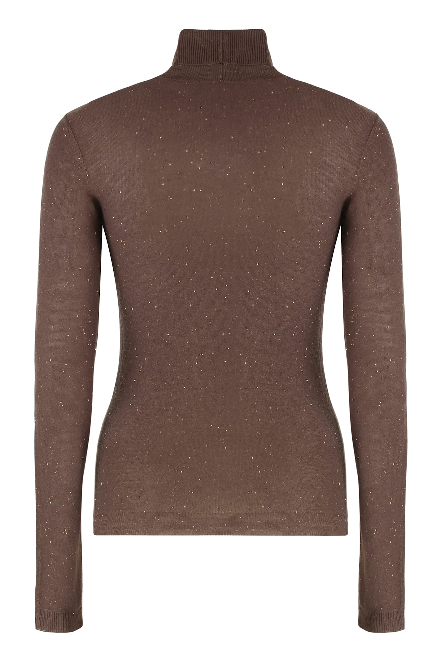 Fabiana Filippi Wool Turtleneck Sweater In Blue