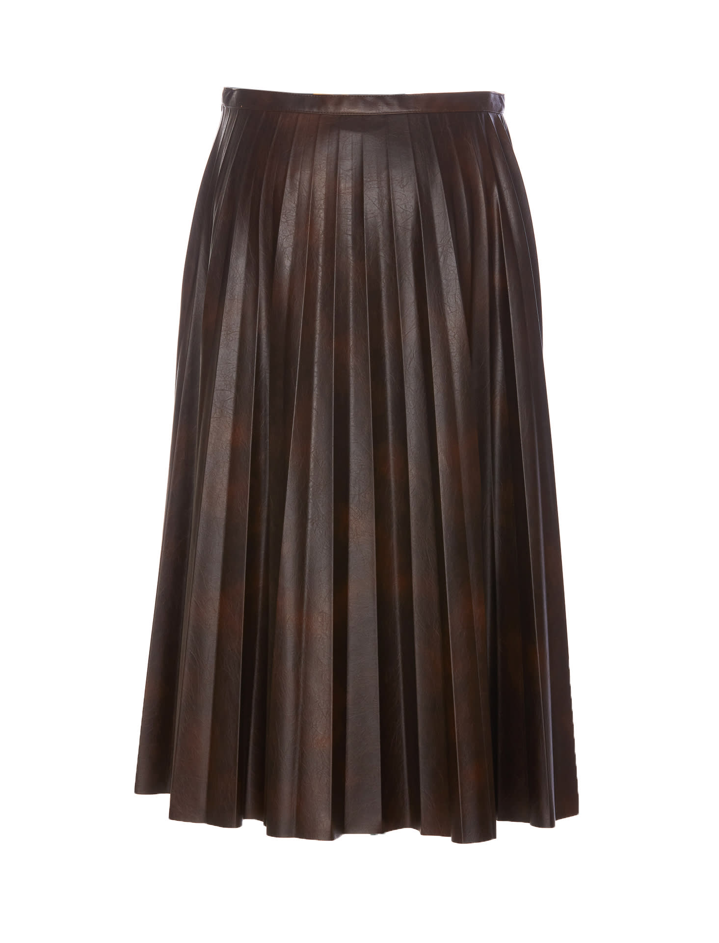 Shop Pinko Kudrika Skirt In Brown