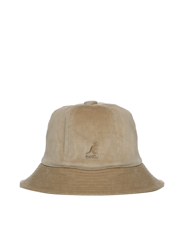 Shop Kangol Bucket Hat In Beige