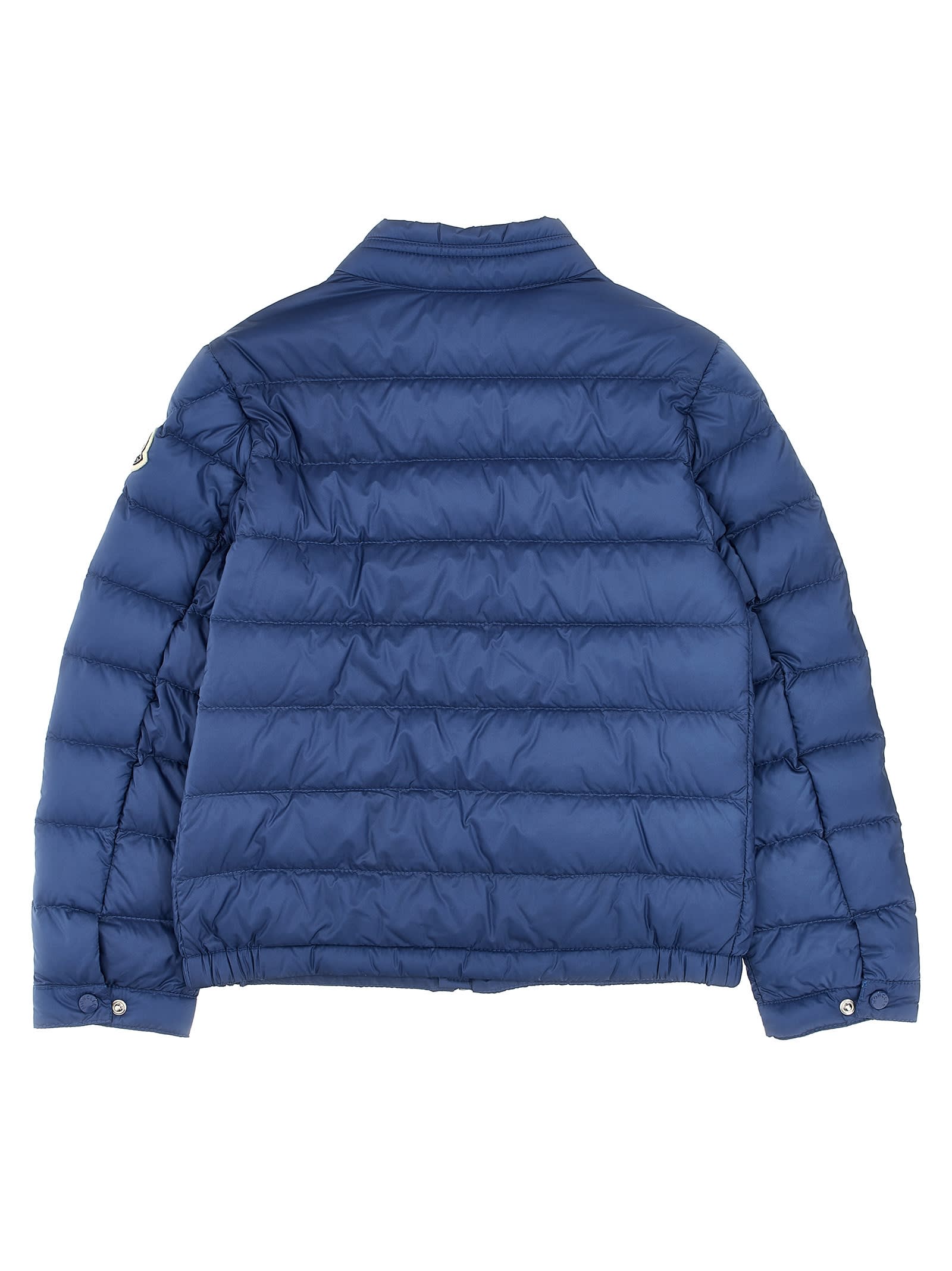 Shop Moncler Acorus Down Jacket In Blue