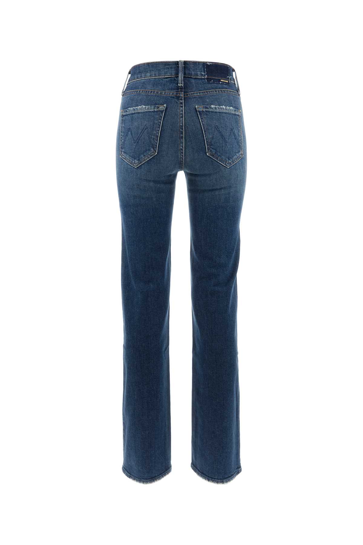 MOTHER STRETCH DENIM THE KICK IT JEANS 