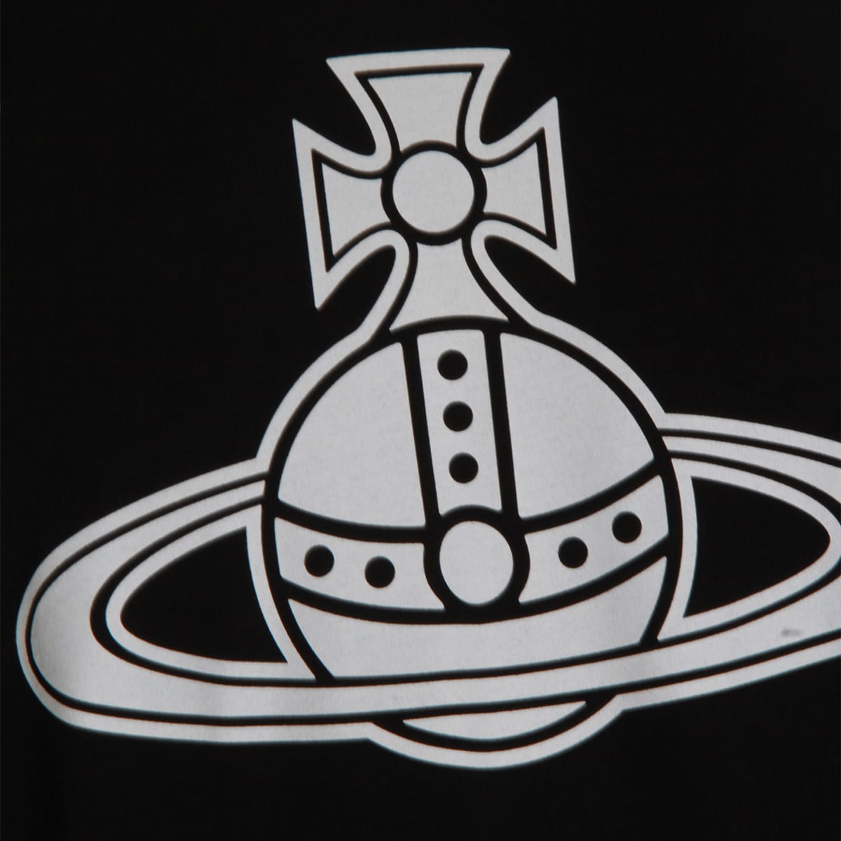 Vivienne Westwood Orb-print Cotton T-shirt In Black