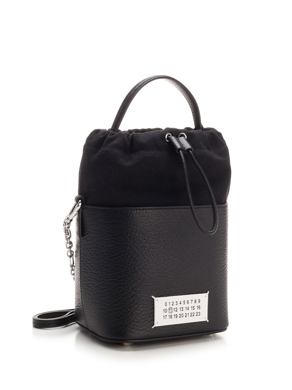 Shop Maison Margiela 5ac Small Bucket Bag In Black