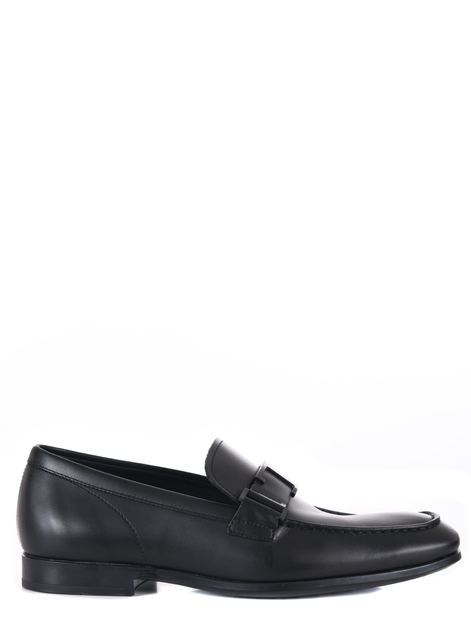 Shop Tod's Tods Moccasin In Black