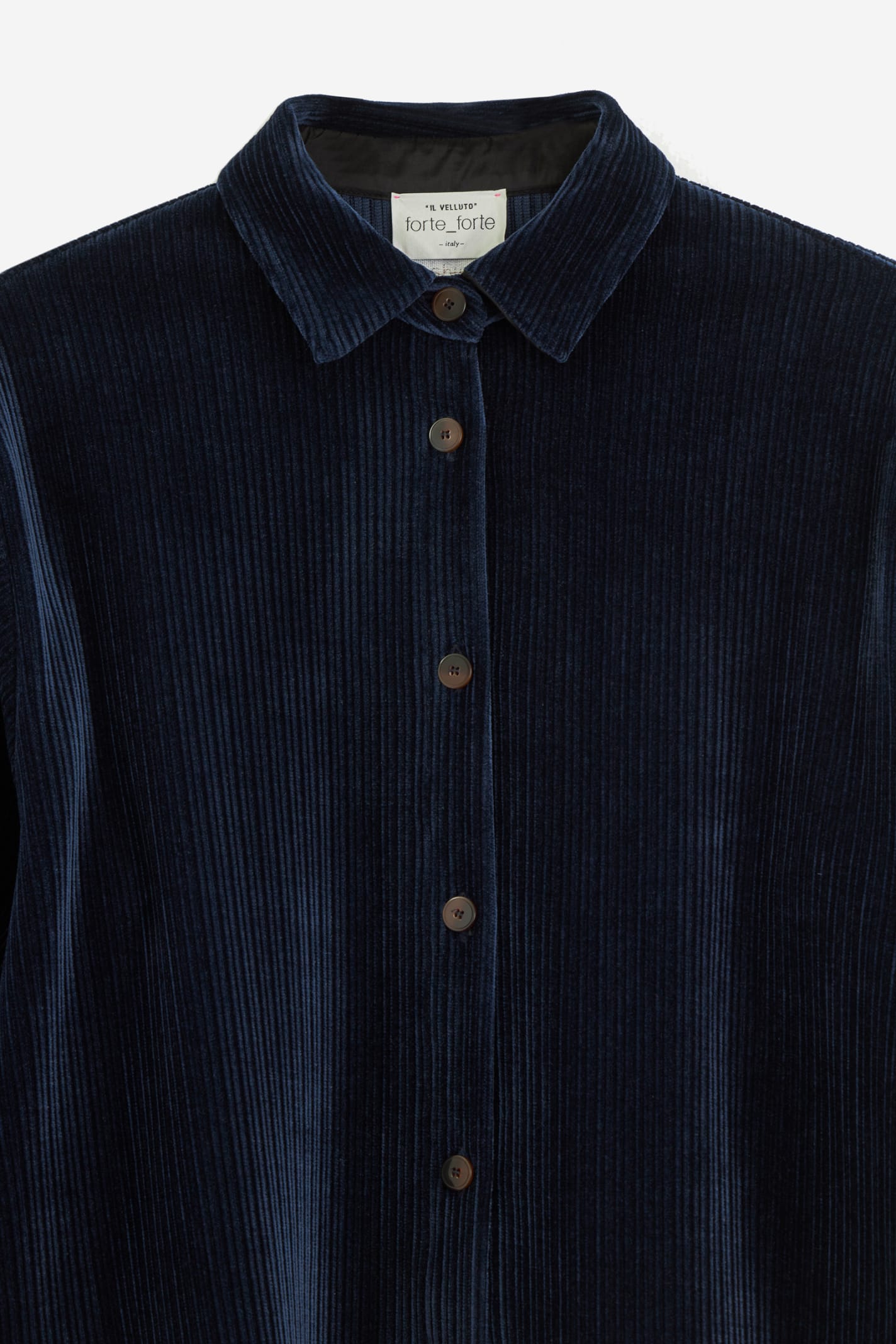 Shop Forte Forte Shirt In Blue