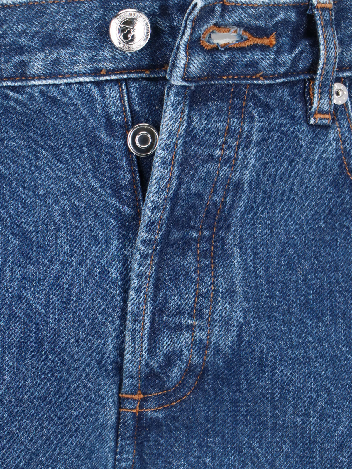 Apc Blue Petit New Standard Jeans In Blue