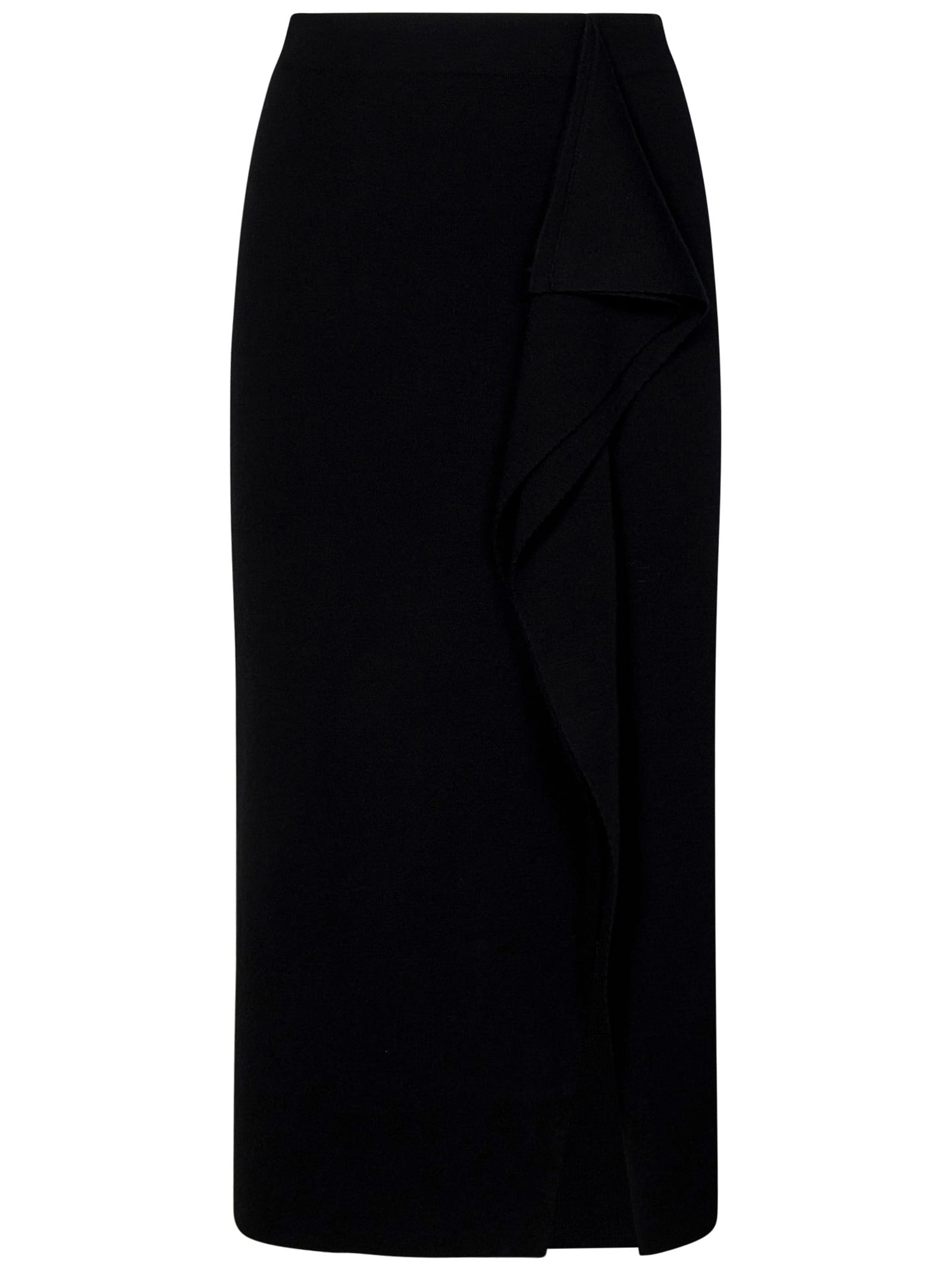 Shop P.a.r.o.s.h . Midi Skirt In Black