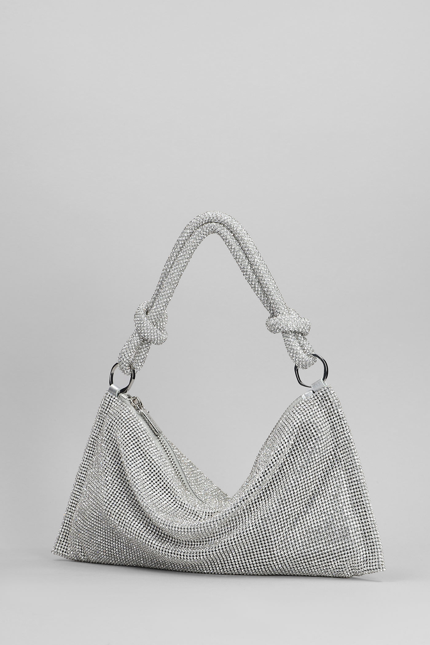Shop Cult Gaia Hera Nano Hand Bag In Silver Pvc