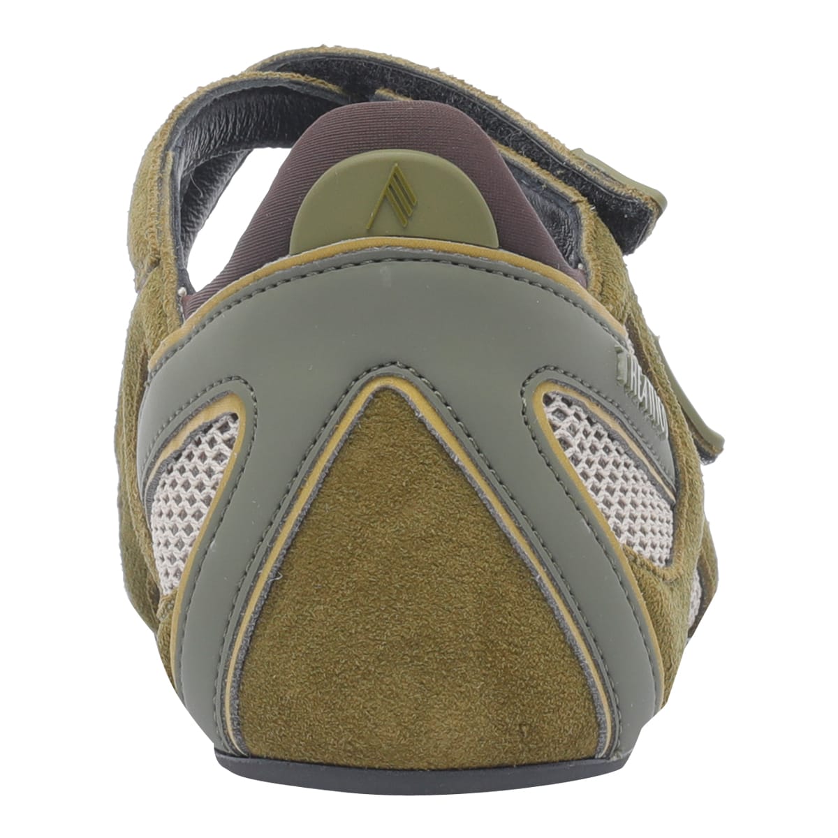 Attico Ballerina Flat Floor 01 Army Green In Green