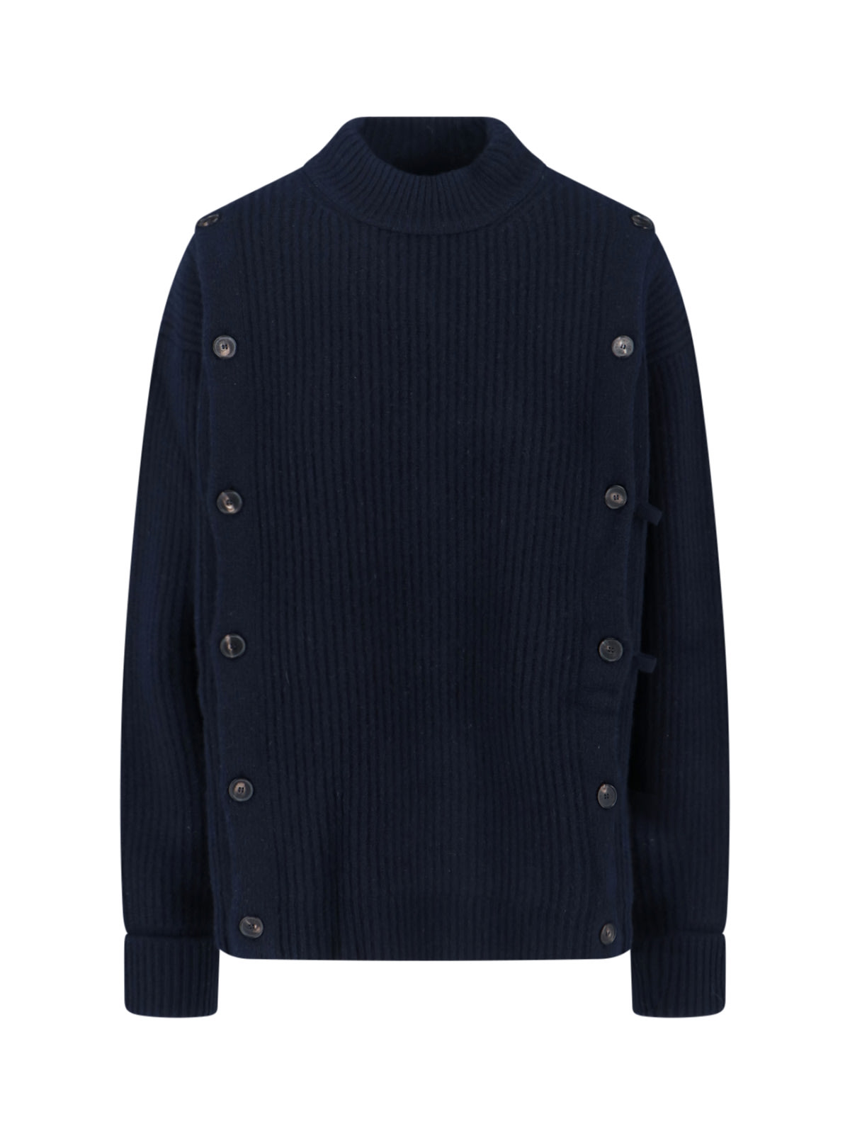 Setchu Wool And Cashmere Blend Sweater In Blue
