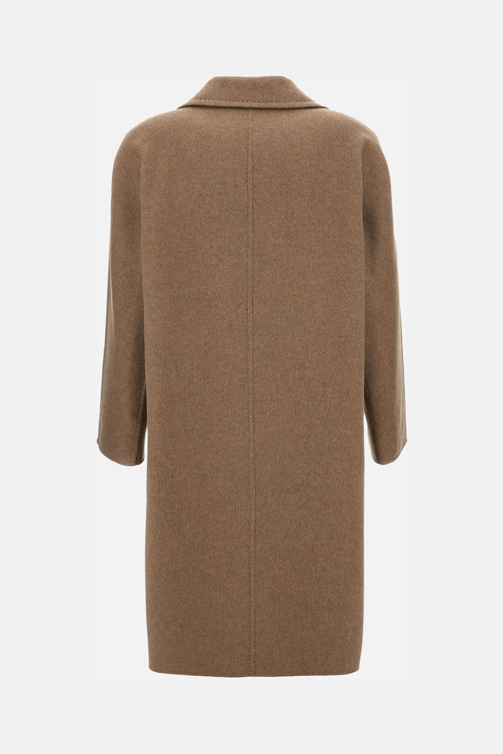 Max Mara Ardenne Coat From The Atelier Line In Gray