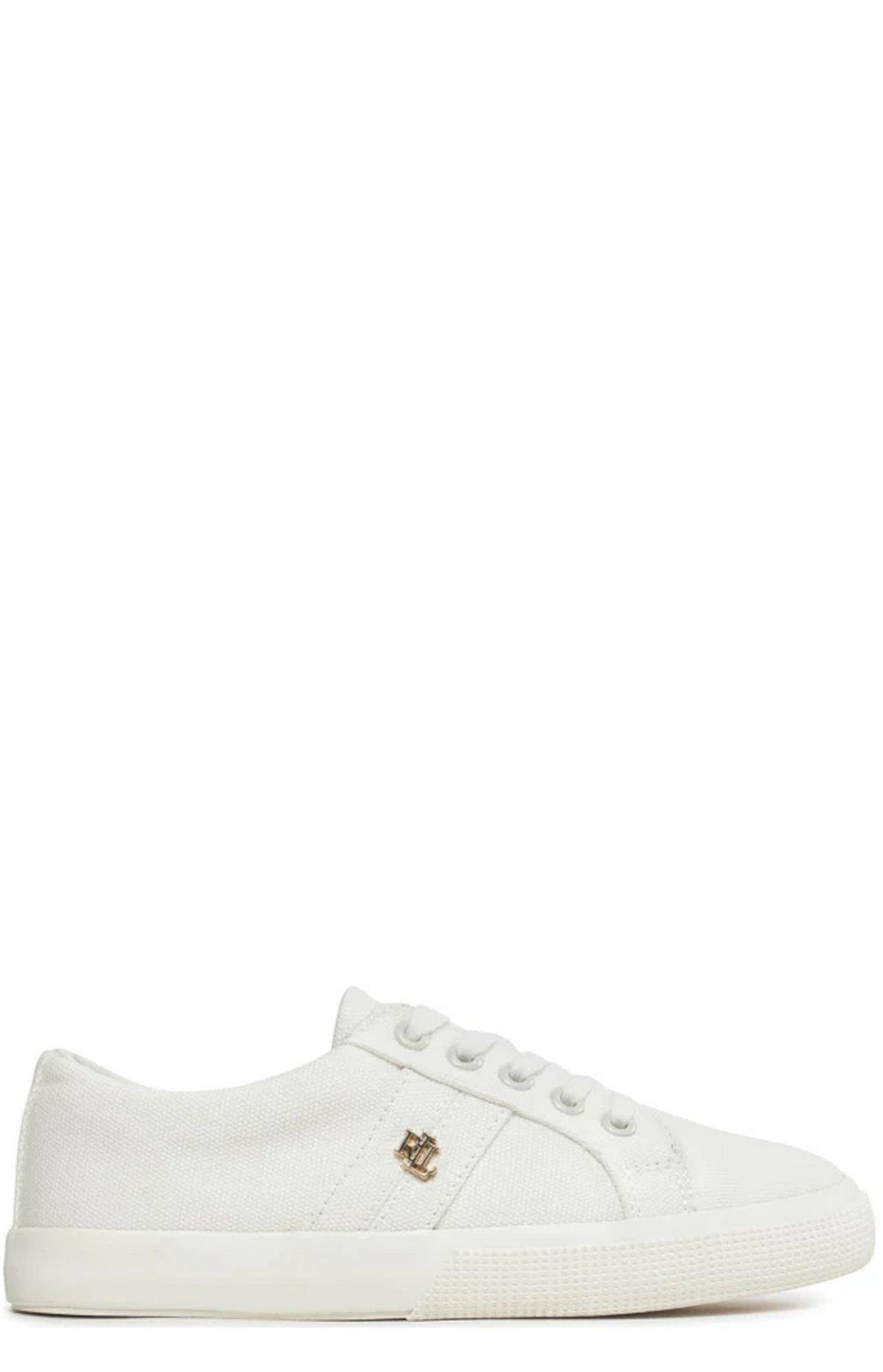Logo Plaque Lace-up Sneakers