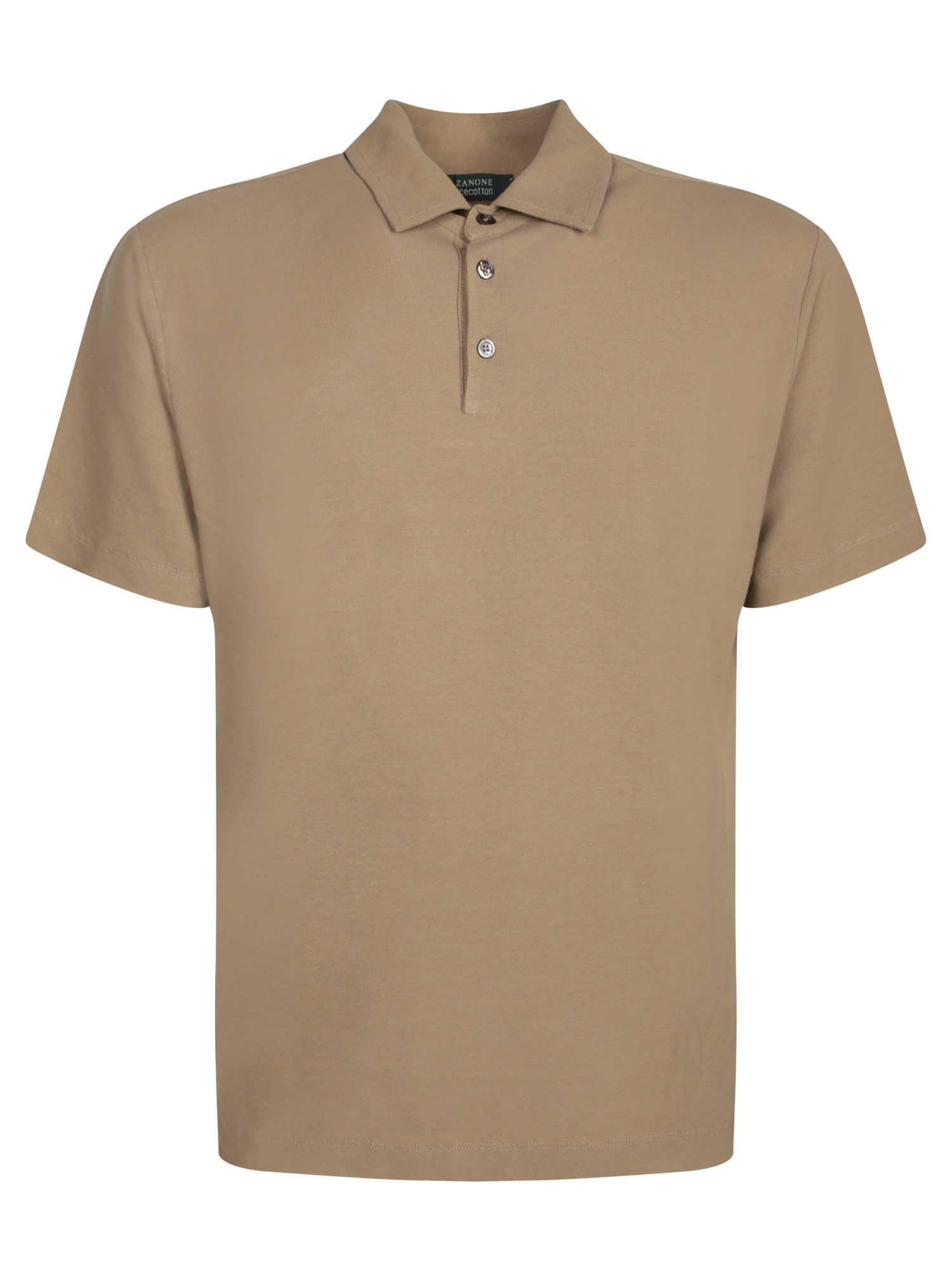 Crepe Biscuit Polo Shirt