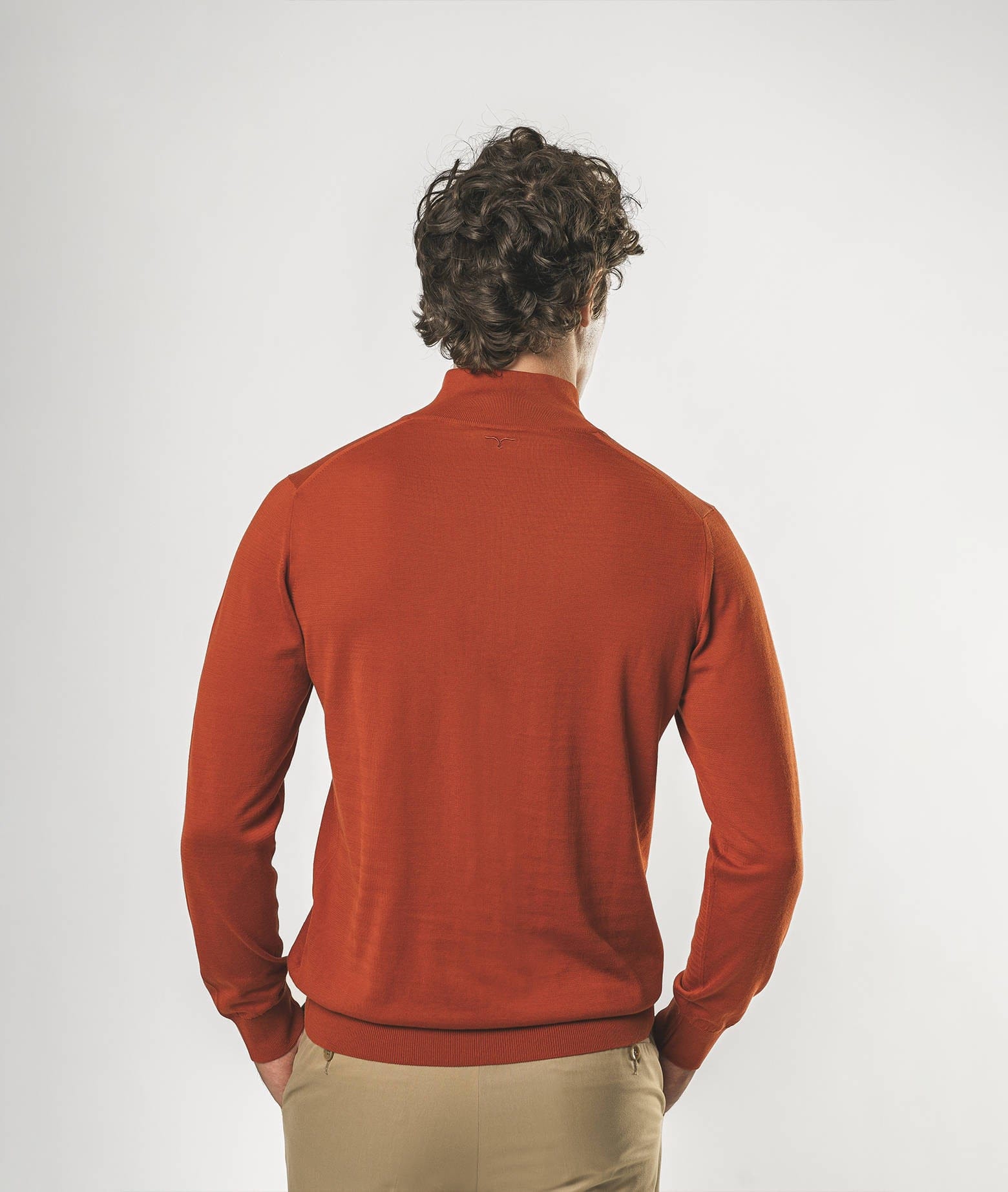 Larusmiani Sheffield Sweater Sweater In Firebrick