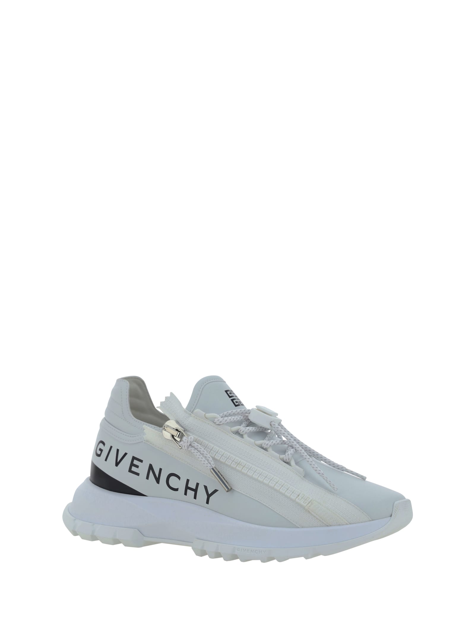 Shop Givenchy Spectre Runners Sneakers In White/black