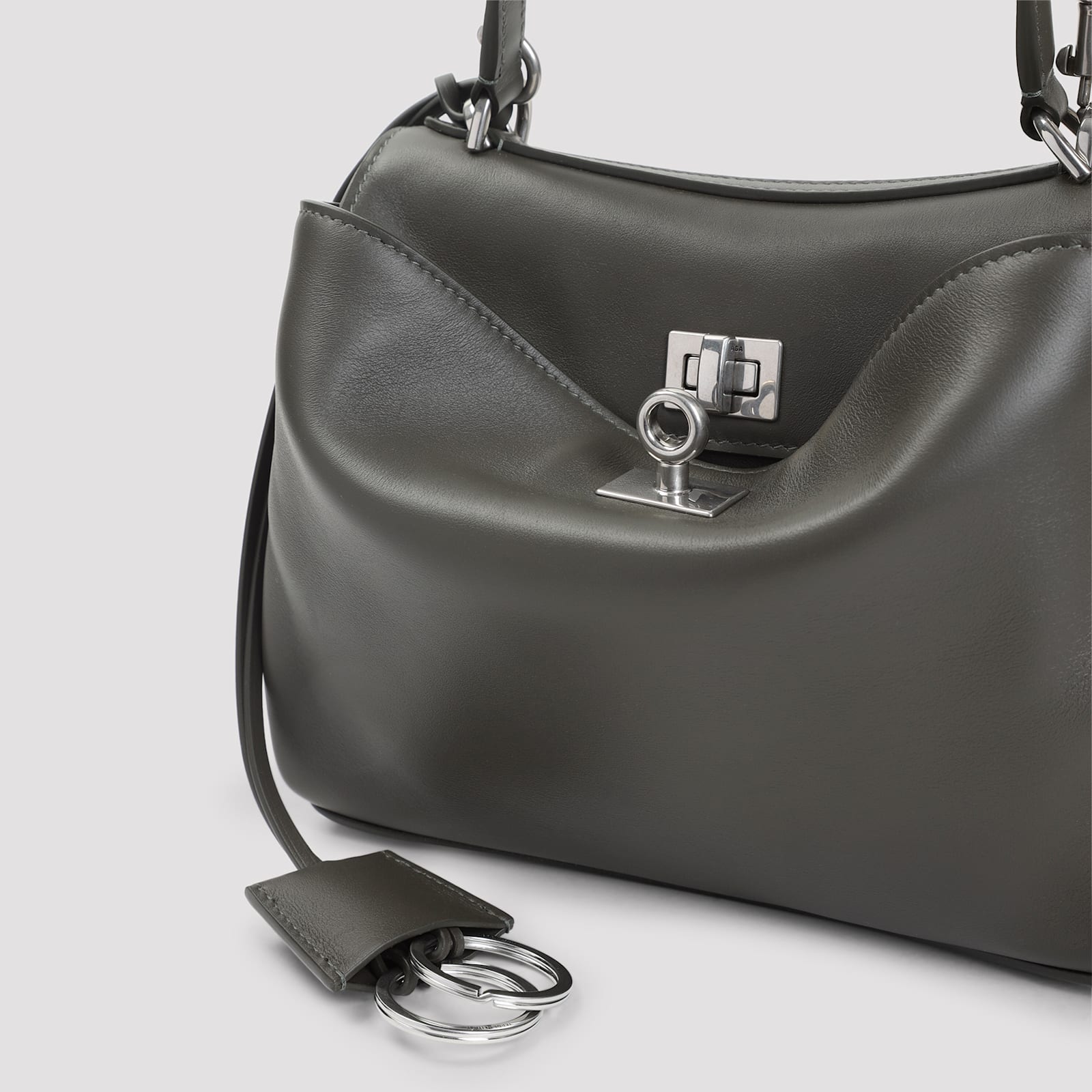 Balenciaga Rodeo Top Handle Handbag Women In Green