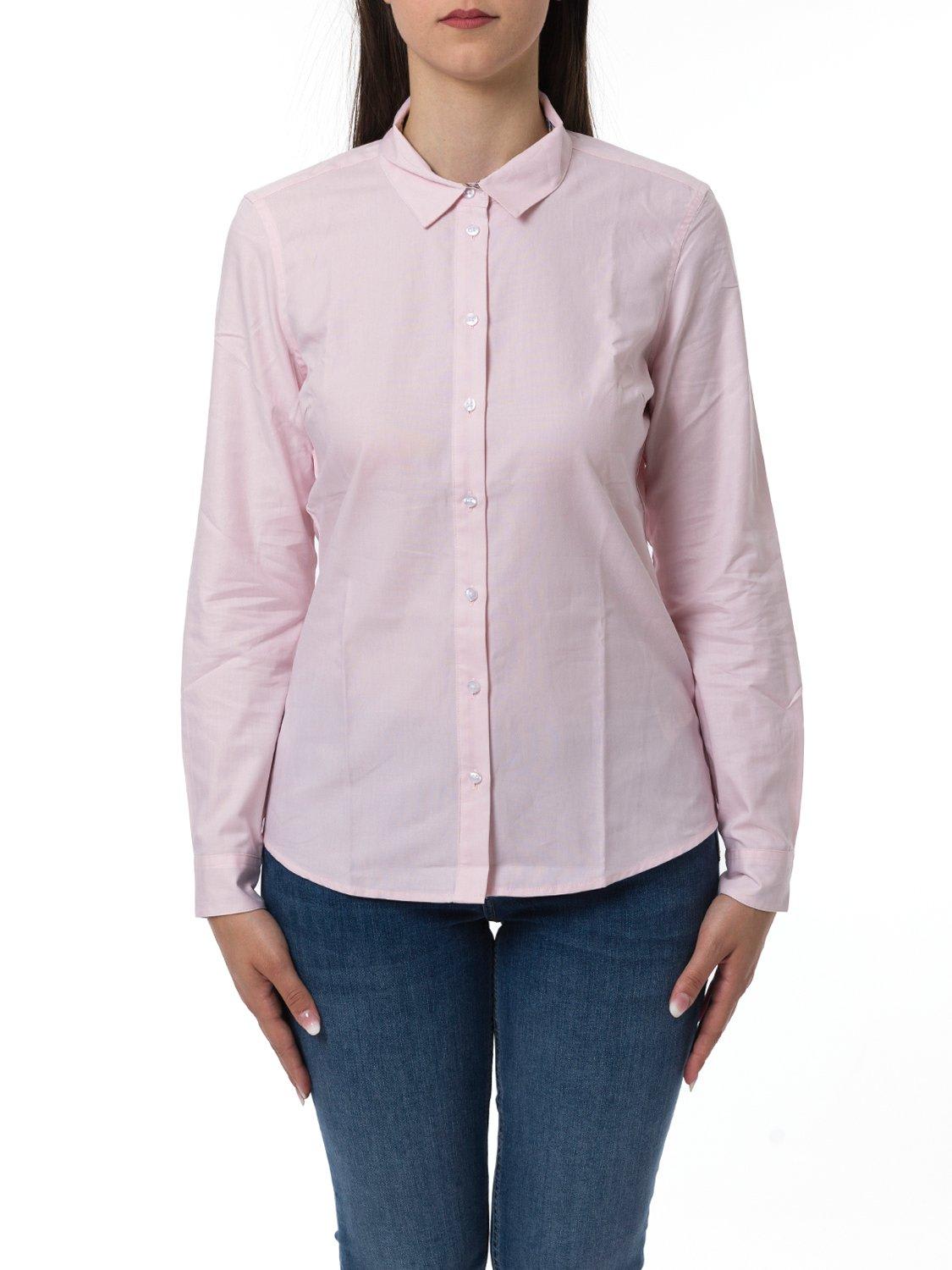 Shop Barbour Derwent Long-sleeved Shirt In Pink/primrose Hessian