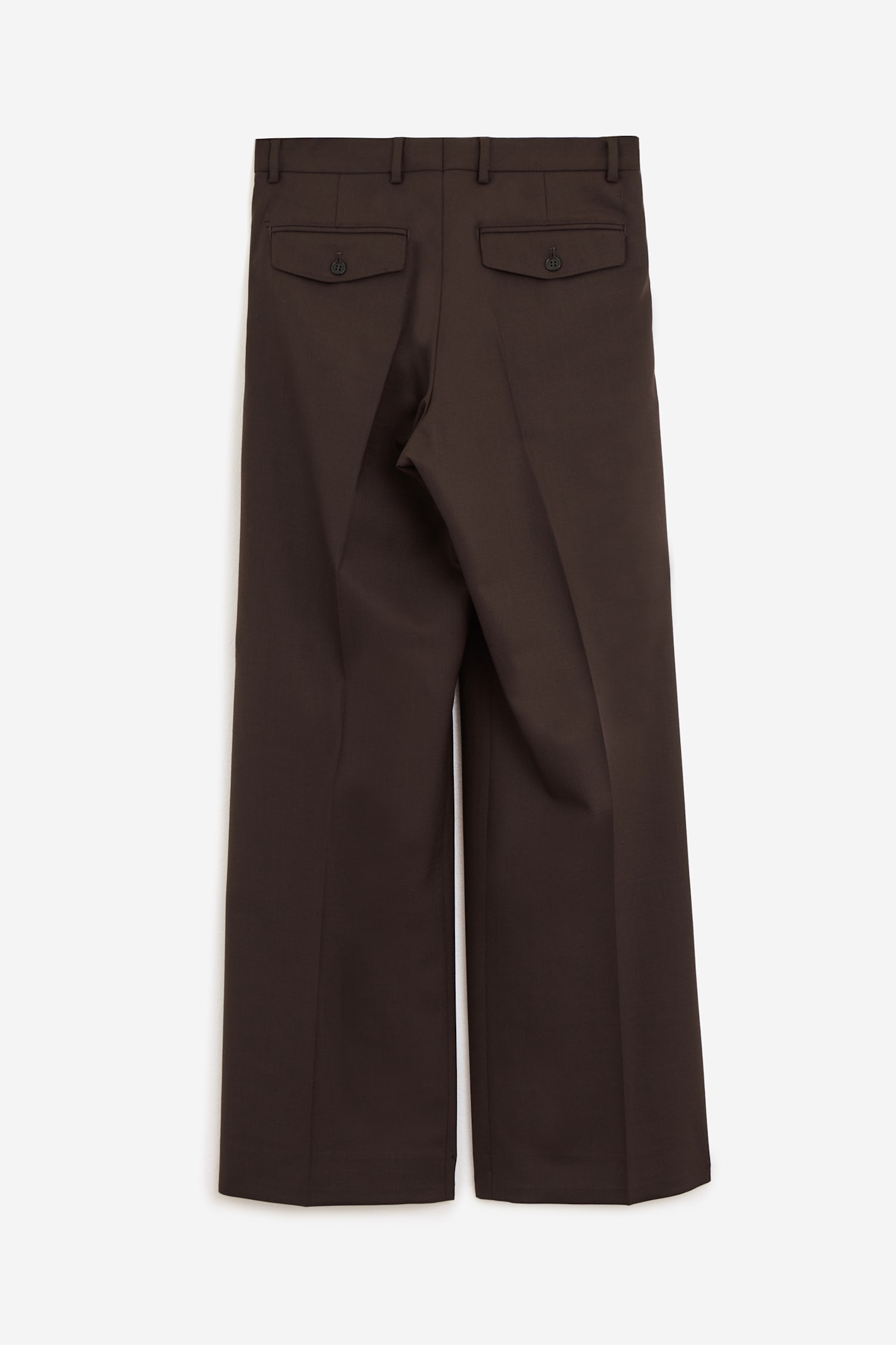 Shop Sunflower Wide Pleated Pants In Brown