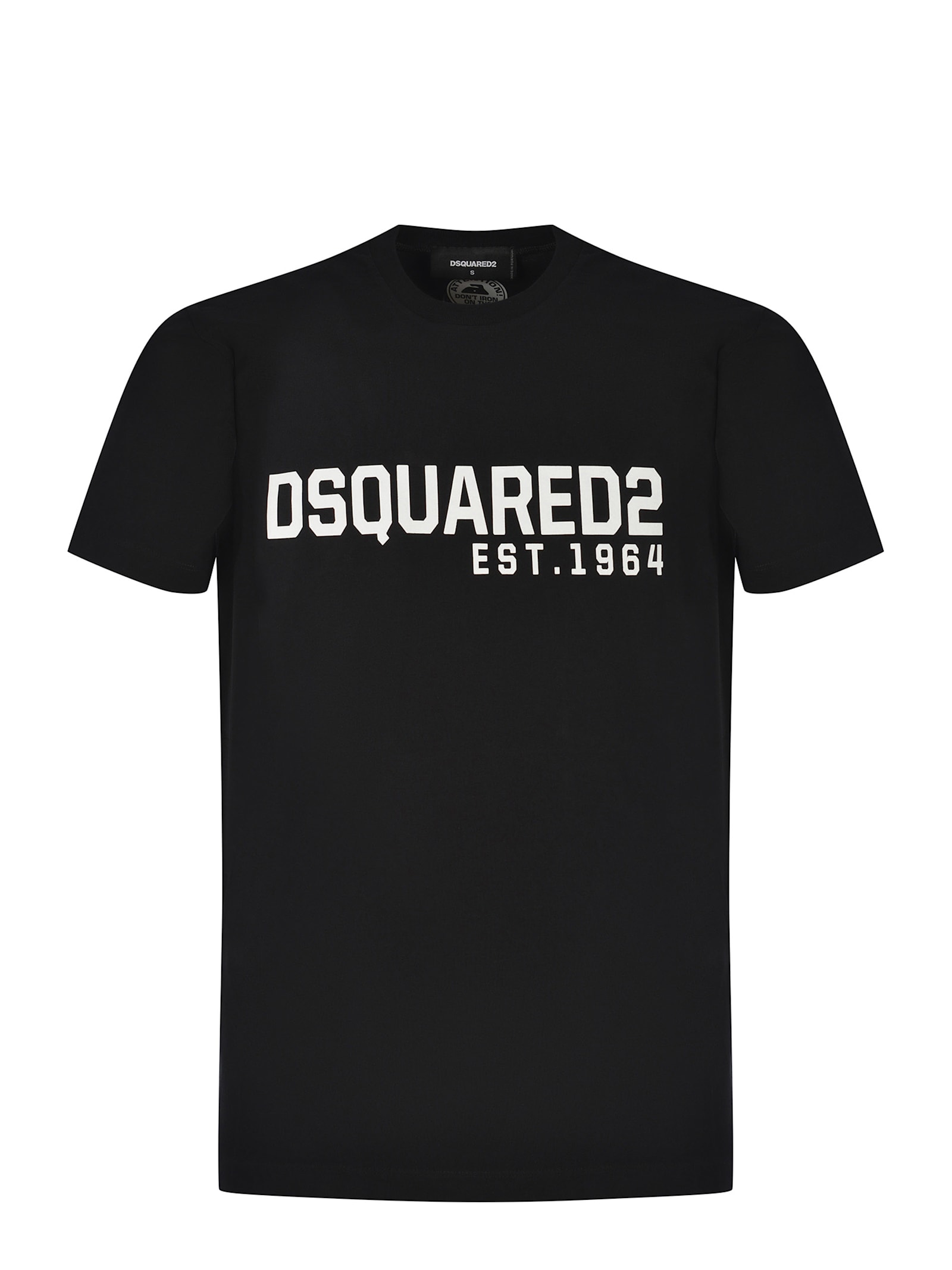 Shop Dsquared2 T-shirt  Made Of Cotton In Black