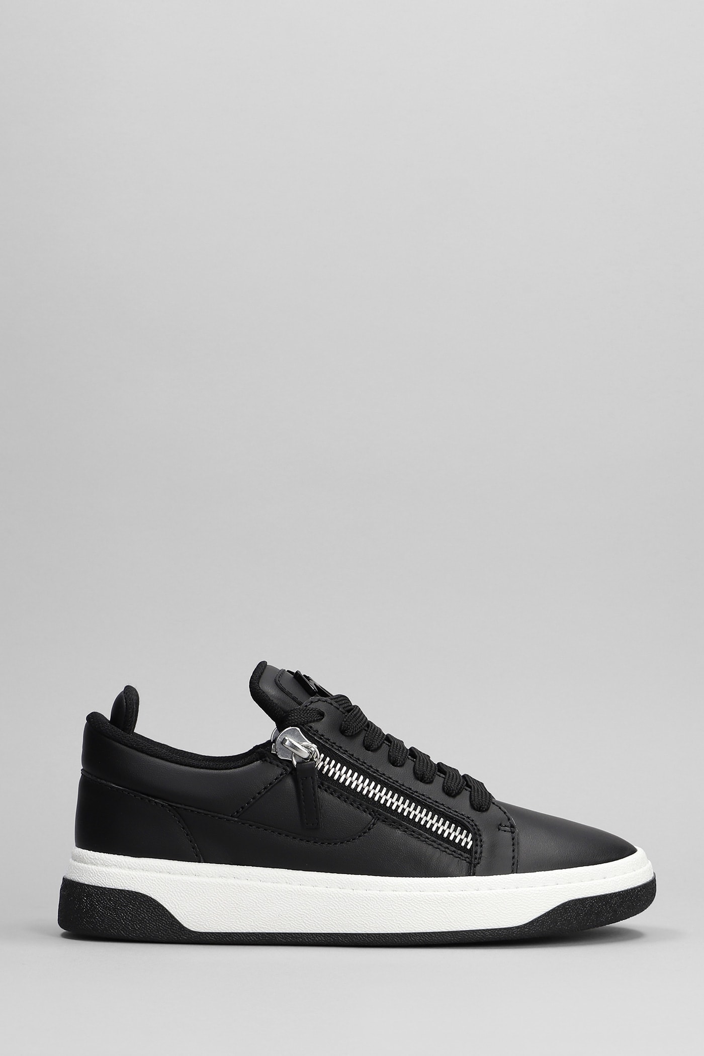 Gz94 Sneakers In Black Leather