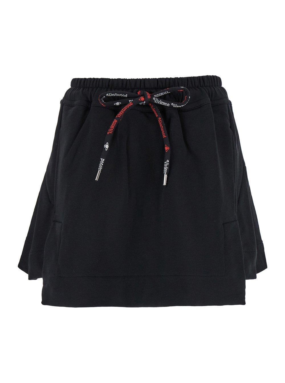 Orb Embroidered Mini Skirt