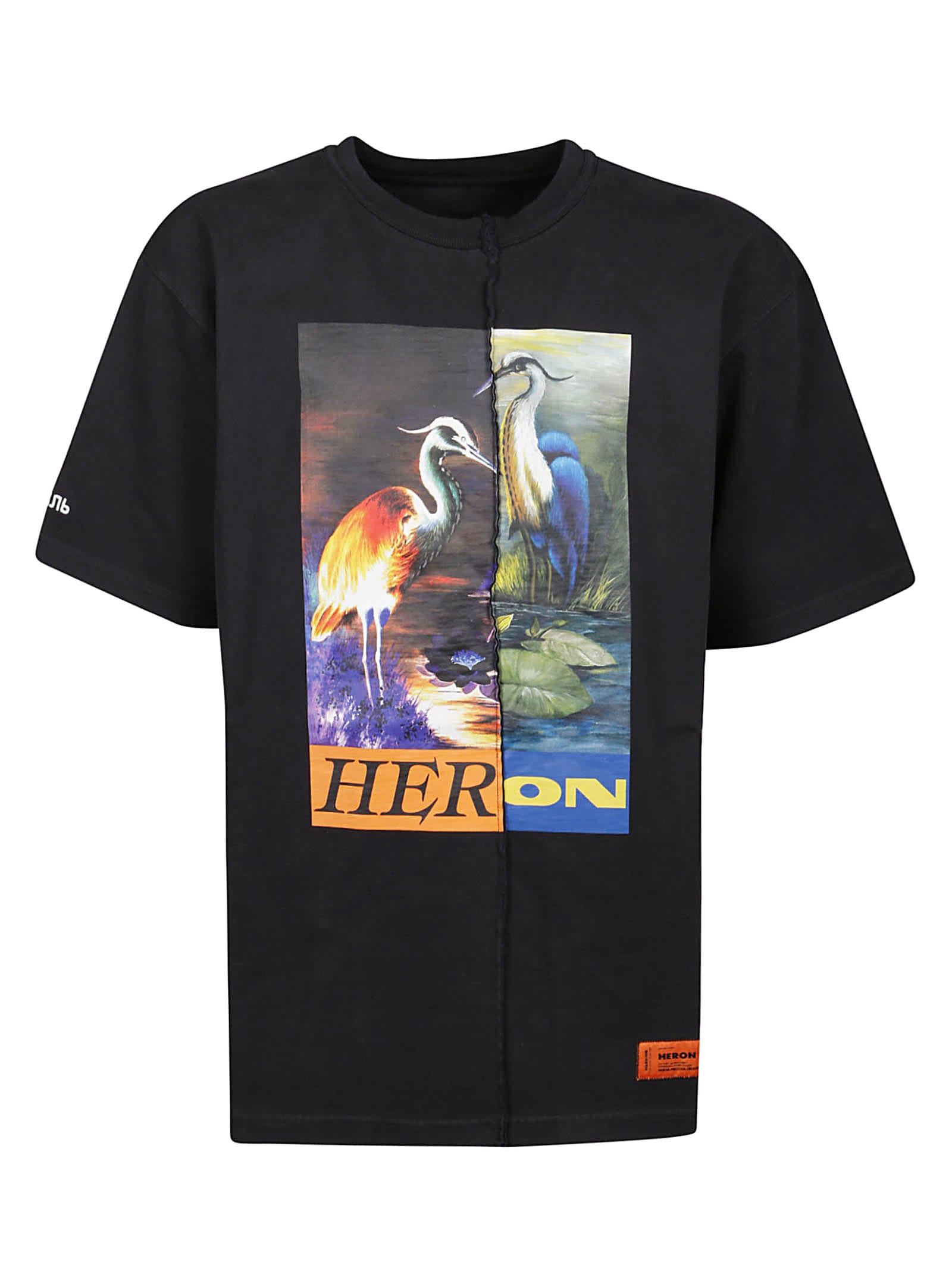 HERON PRESTON T-shirt Os Split Herons