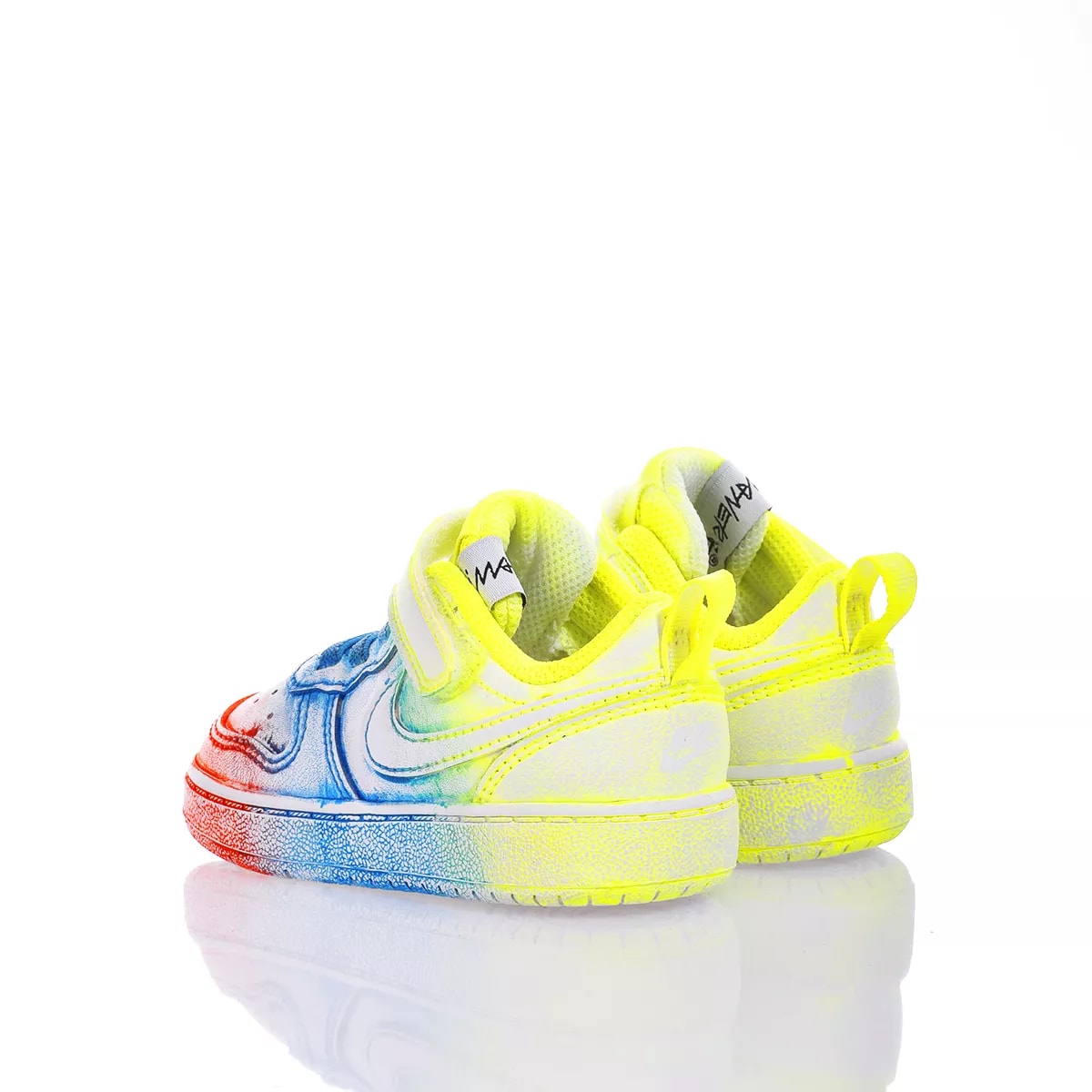 Shop Mimanera Nike Baby Fluo Mix Custom