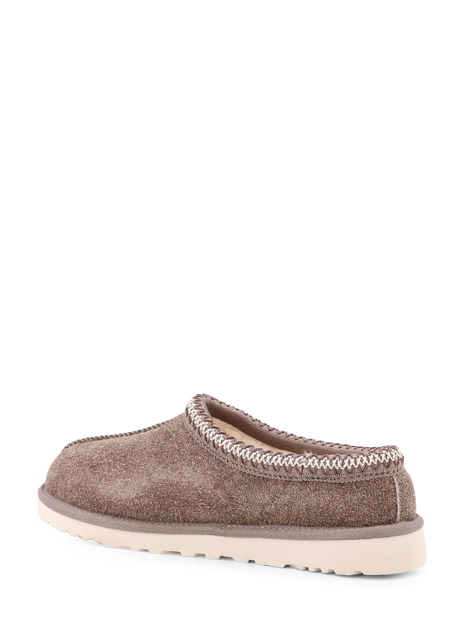 Ugg Tasman Shaggy Suede Sandals In Brown