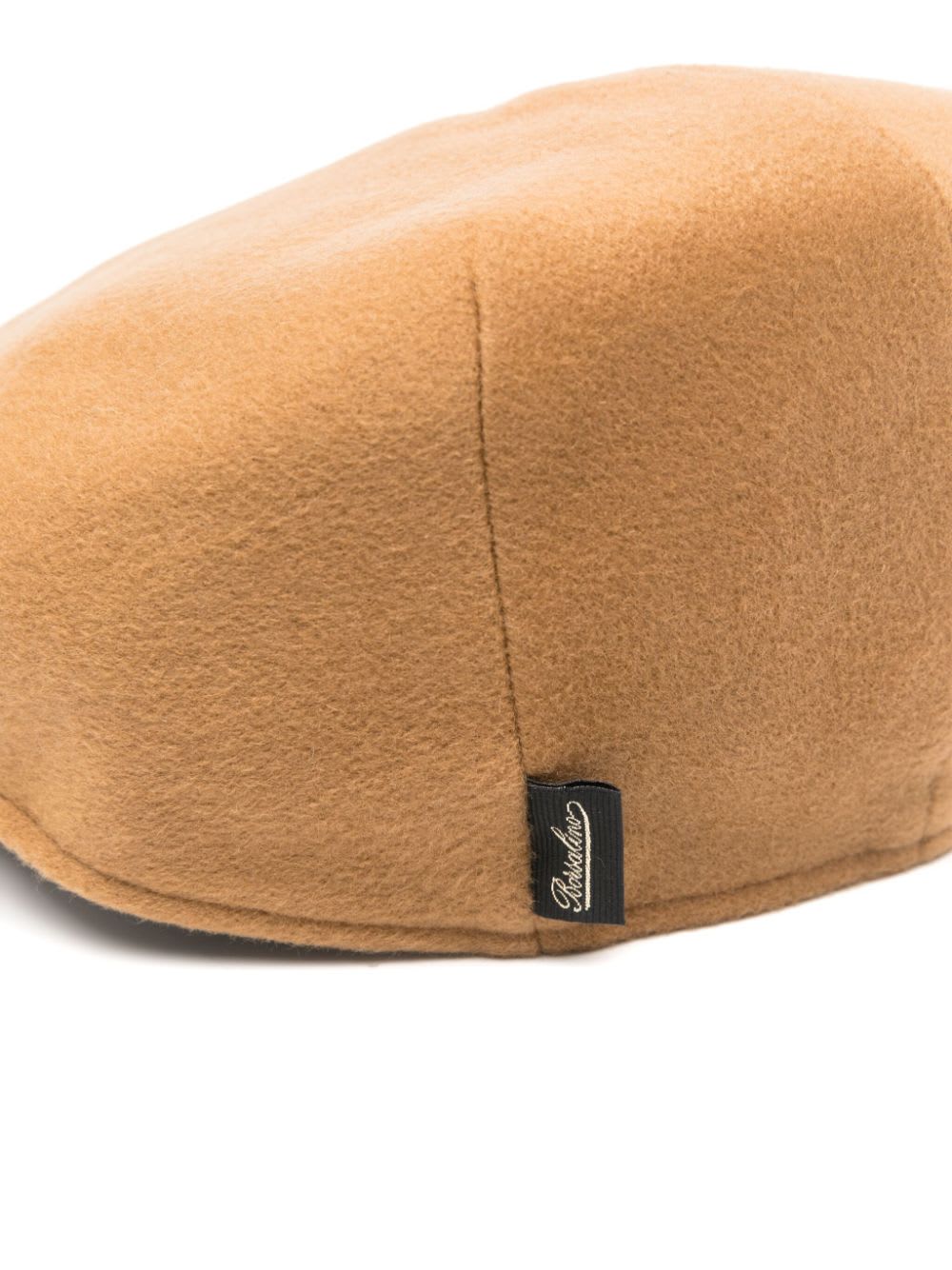 Borsalino Parigi Cashmere Cap In Brown