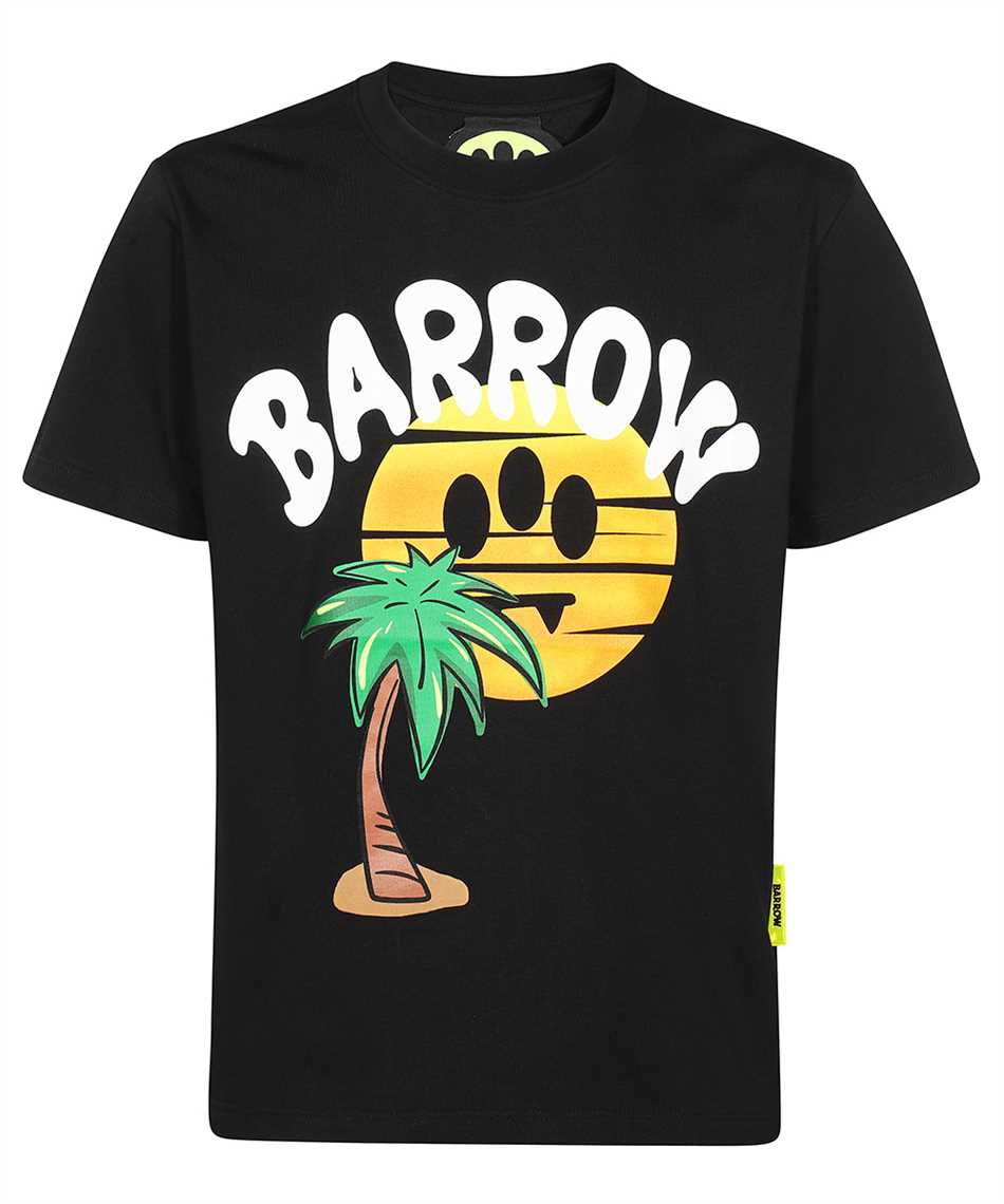 Barrow Logo-print Short-sleeved T-shirt In Black