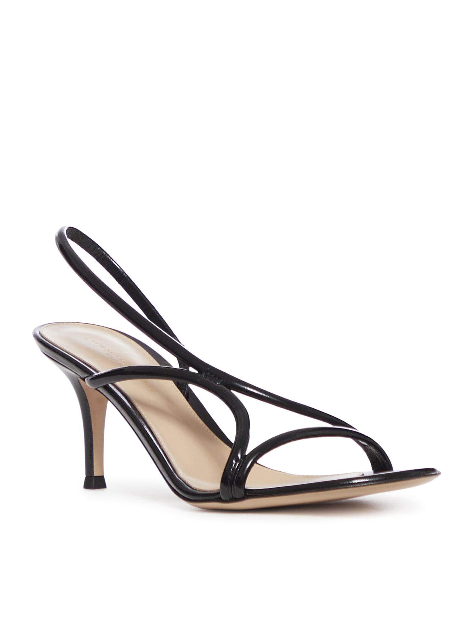 Shop Gianvito Rossi G32498 Nuit In Ner Black