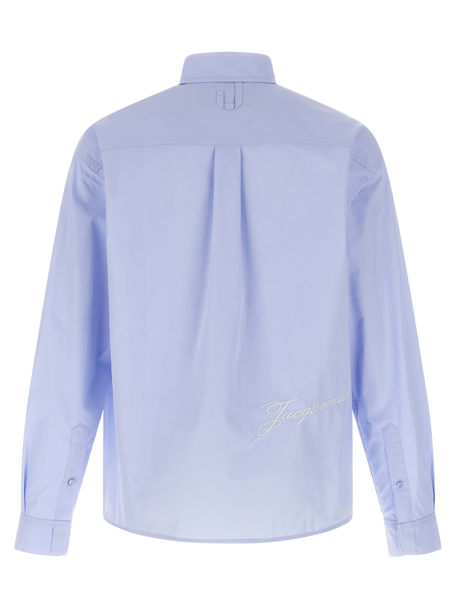 Jacquemus La Chemise Simon Shirt And Blouse Light Blue In Blue
