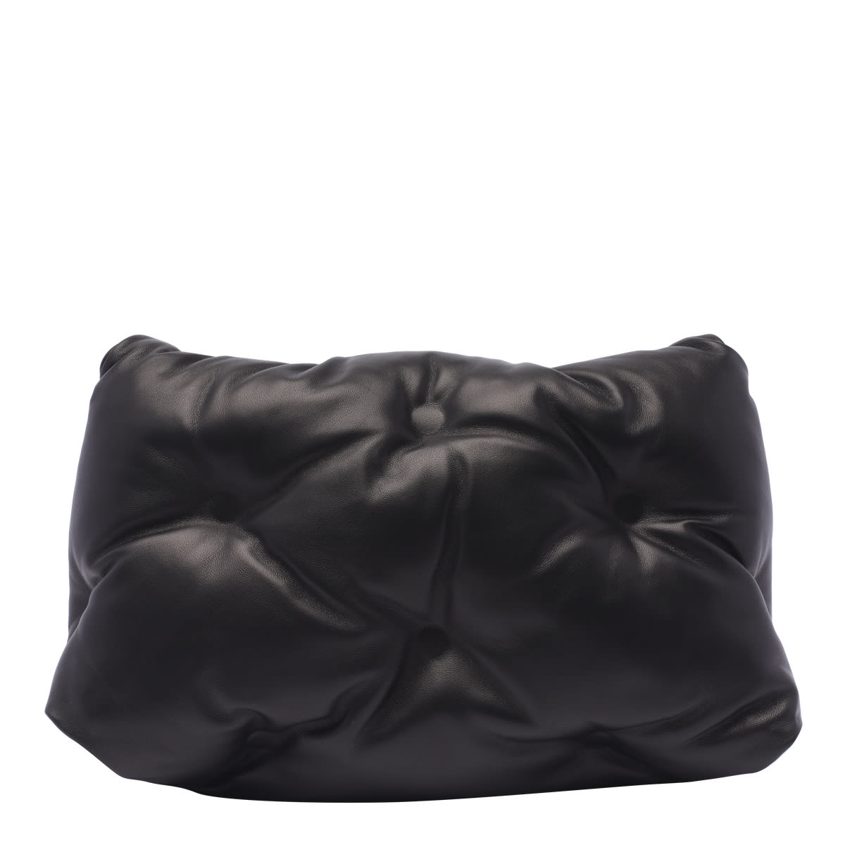 Shop Maison Margiela Glam Slam Flap Medium In Nero