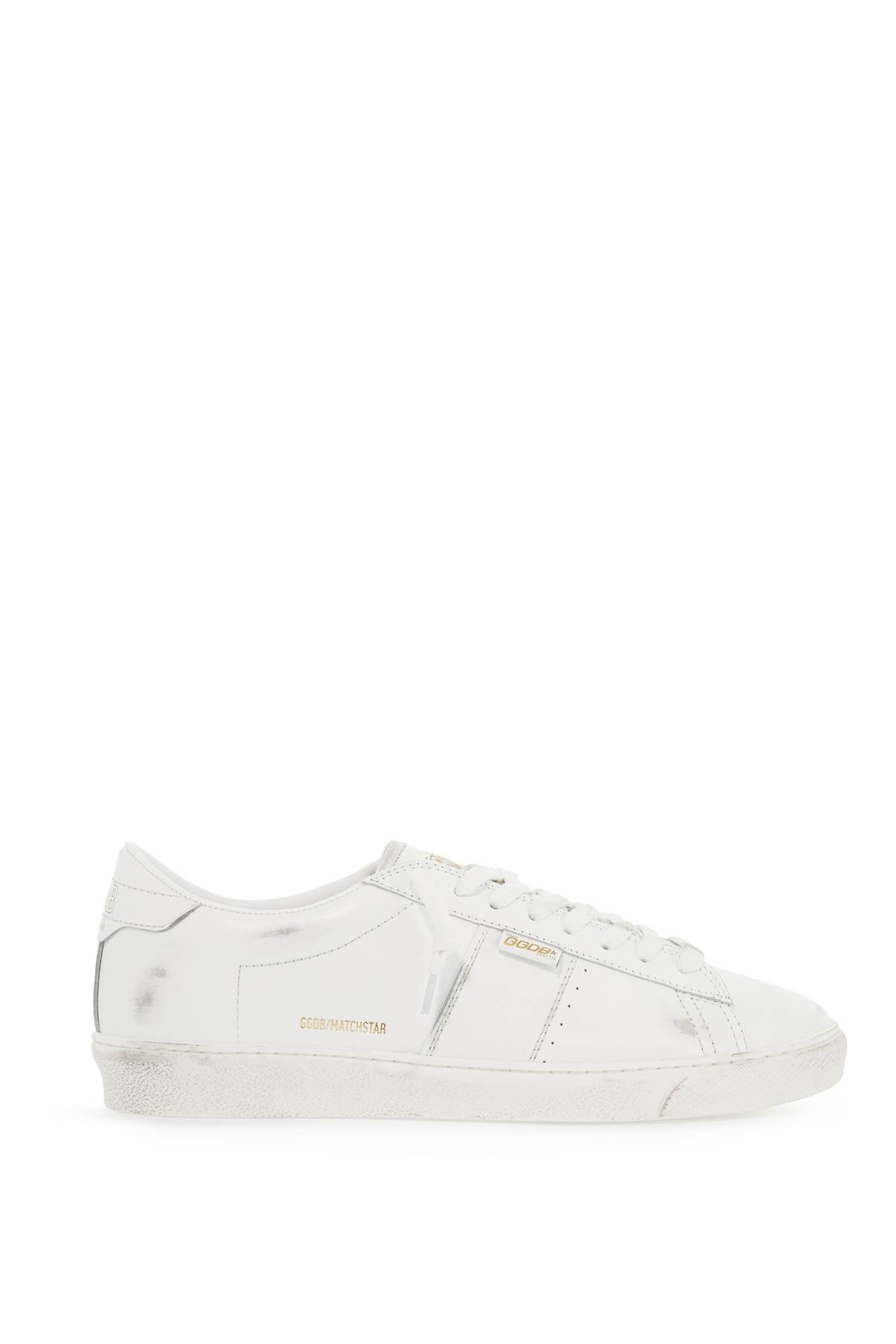 Shop Golden Goose Smooth Leather Matchstar Sneakers In