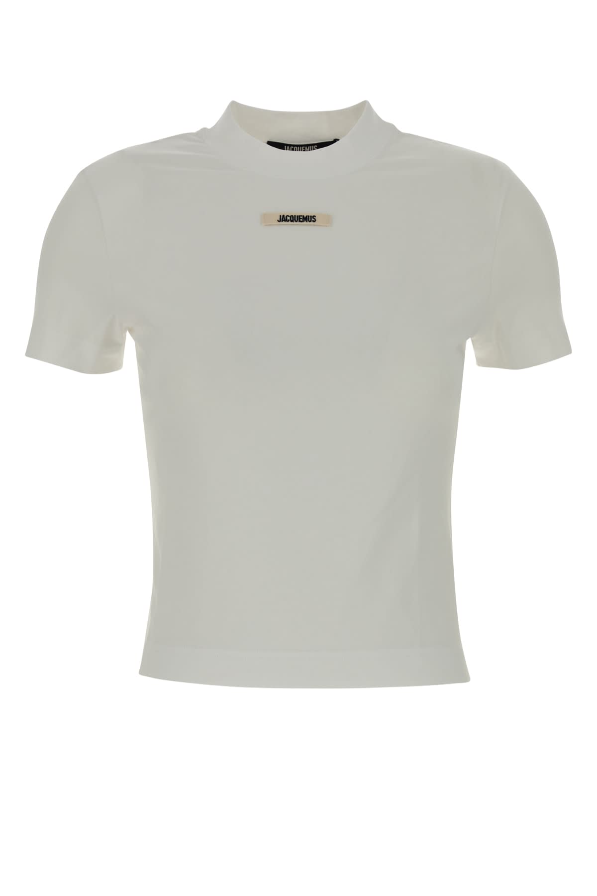 Jacquemus Le Tshirt Gros Grain In White
